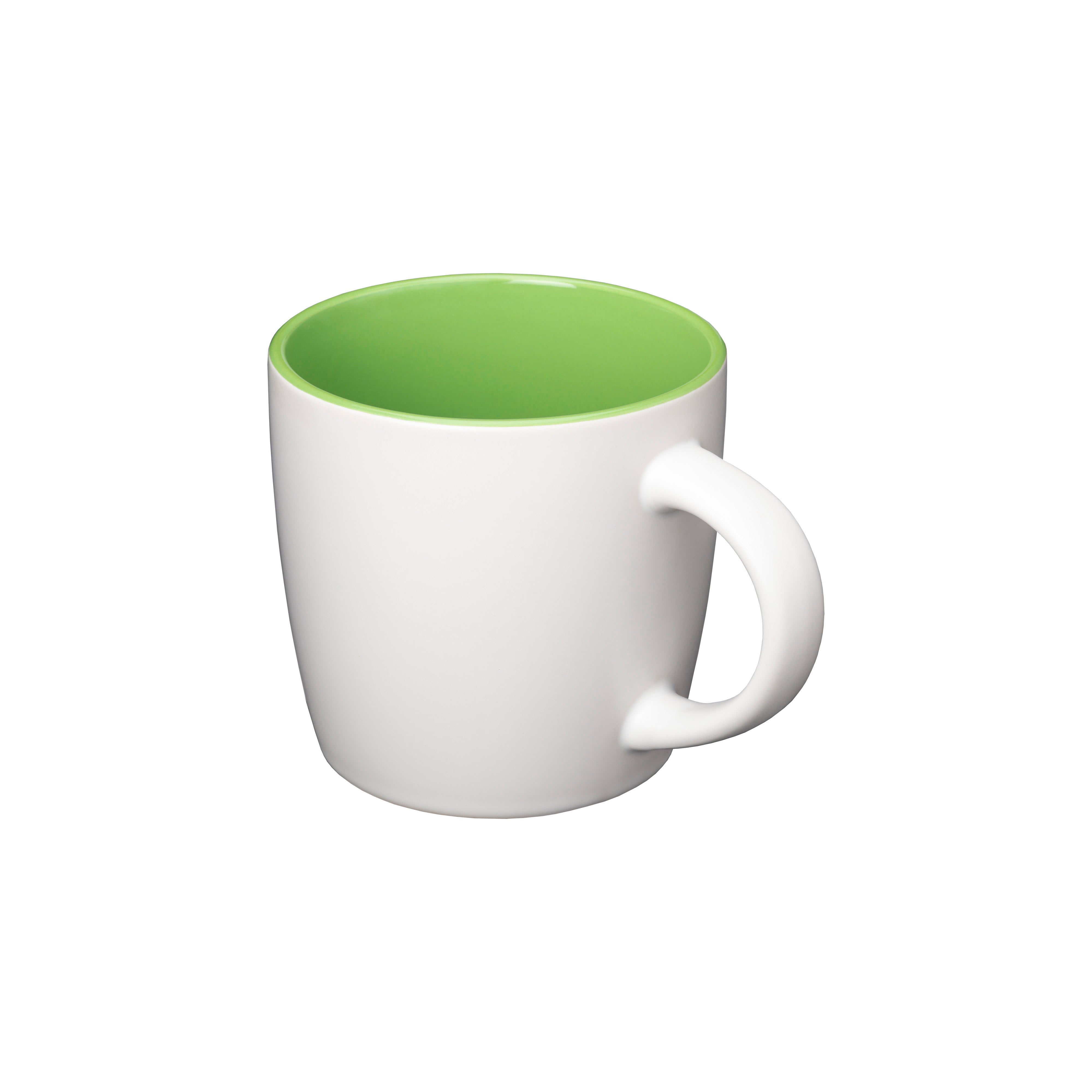 Tazza in ceramica bicolore