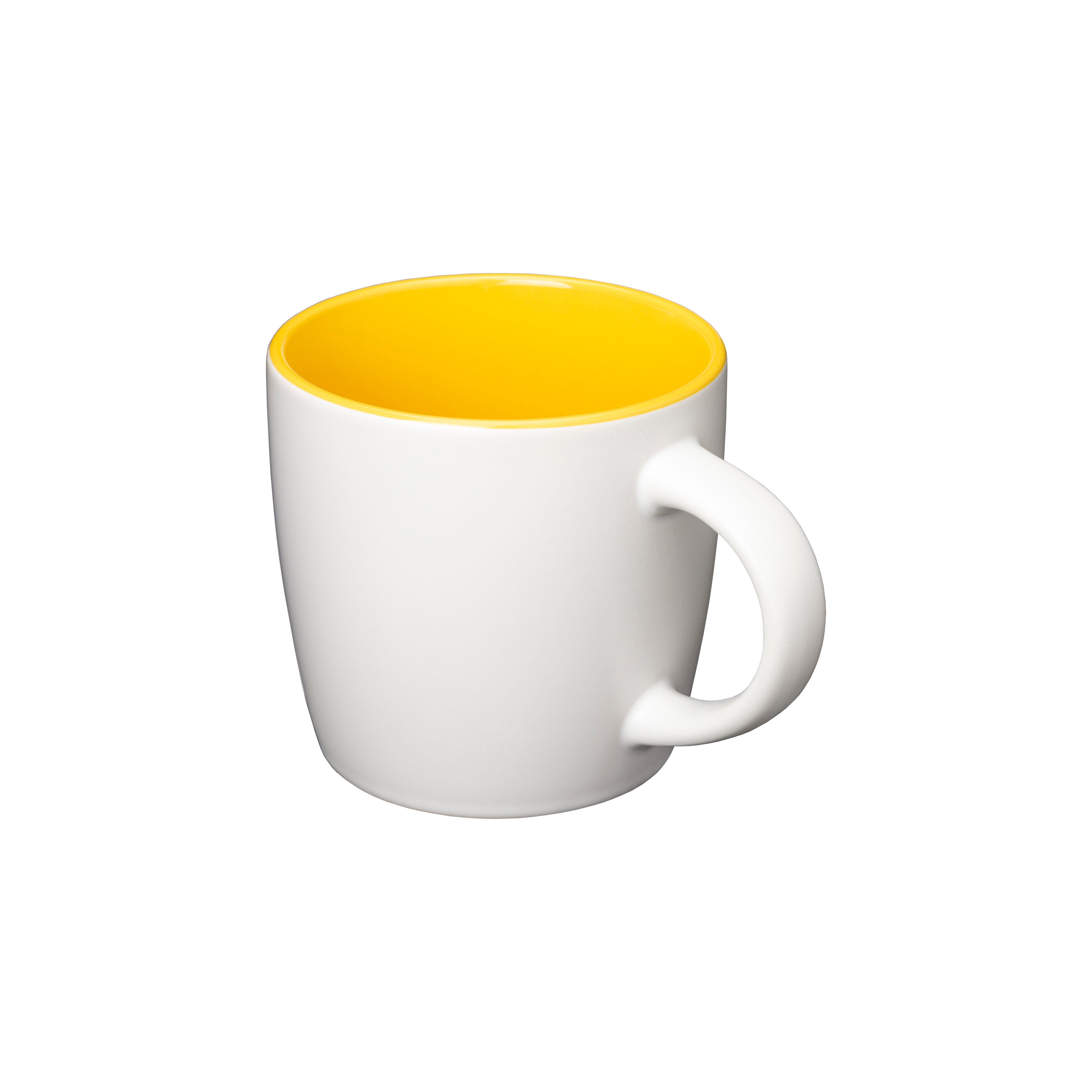 Tazza in ceramica bicolore